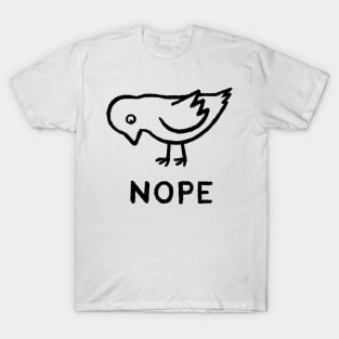 Nope Bird T-Shirt